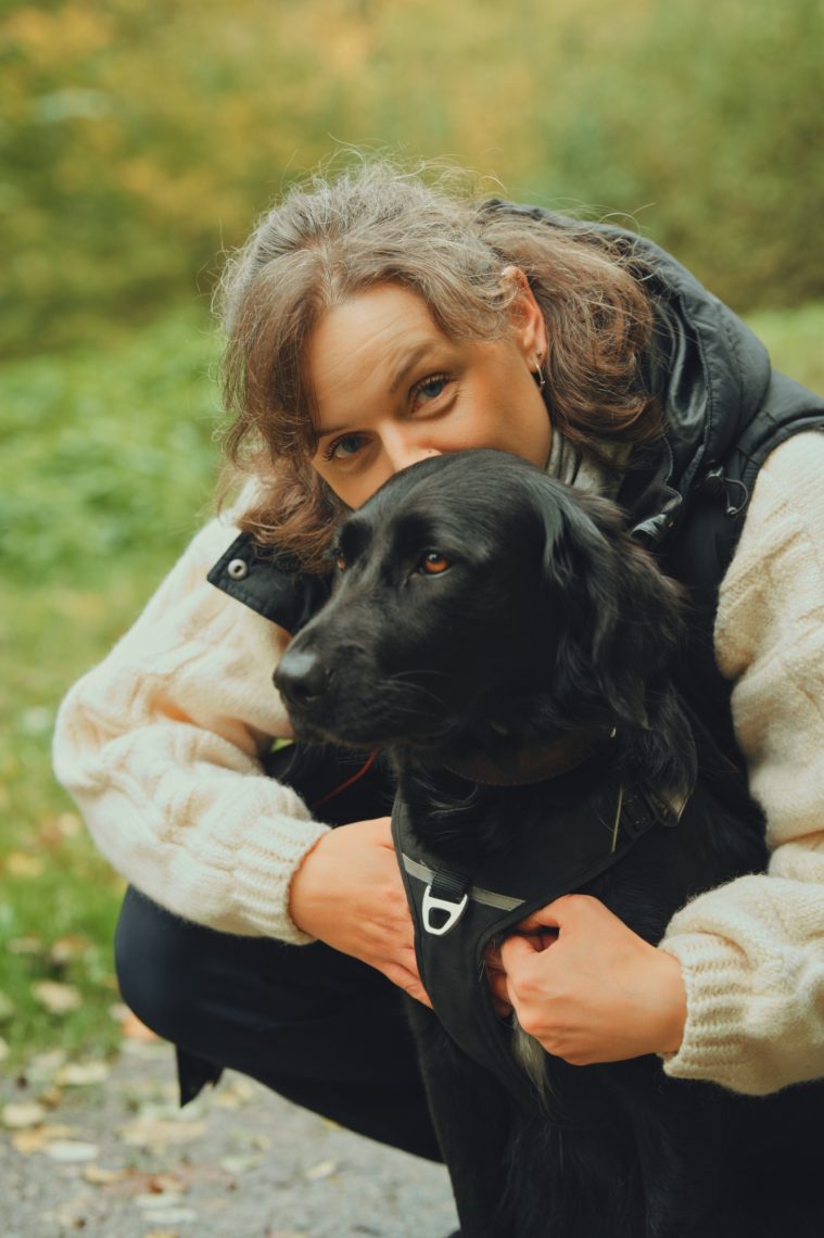 Fotoshooting für deine Website - Hundetrainerin